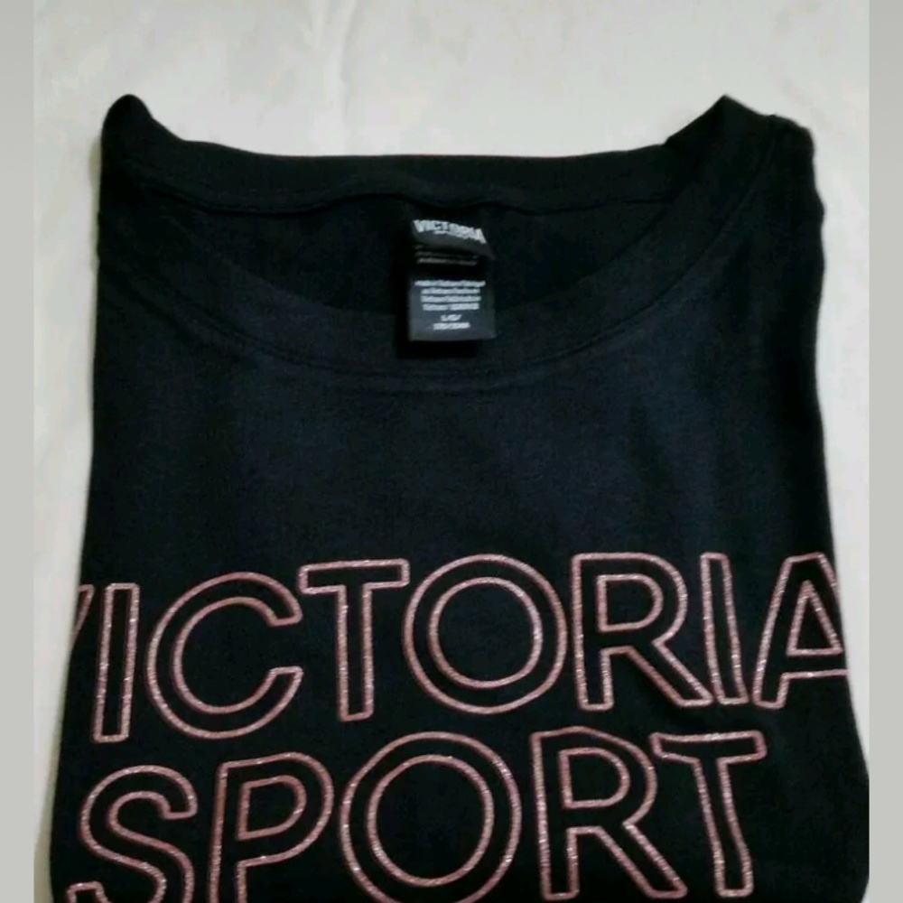 Victoria's secret crop top size XL color black - Picture 2 of 8